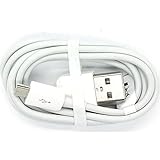 Huawei Genuine Weiß Micro Usb Datenkabel Pc Kabel Bulk Pack 1.0M Geeignet Für Ascend Y220,Y320,Y520,Y550,Y530,G630,G600,G610,G620,G700,Mate7,Honor 6,Honor 4,P6,P7 ,P8 In Bulk Verpackung Weiß