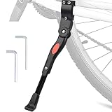 FOCCTS Seitenständer Mountainbike ständer Einstellbarer Universal Hinterbauständer Aluminiumlegierung Fahrrad Ständer fahrradständer ebike Mountainbike für Mountainbike, Fahrräder, Rennrad, Klapp