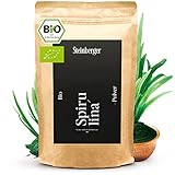 Spirulina Pulver bio 1000g | 100% reine Spirulina-Alge | Im Standbeutel laborgeprüftes und 100% naturreines Spirulina-Pow