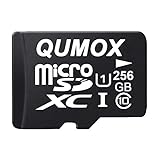QUMOX 256GB Micro SD Memory Card Class 10 UHS-I 256 GB SPEICHERKARTE Speicherk