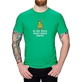 T-Shirt In der Birne muss Mans haben! Intelligenz Wissen Party 13 Farben XS-5XL Fun Witz Spaß Funshirt lustige Sprüche Geschenk, Farbe:grün, Größe:4XL