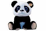 PANDA KUSCHELTIER XL MIT GROSSEN GLITZERAUGEN SITZEND PLÜSCHTIER PLUSH 40 CM