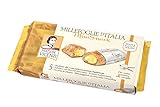 Matilde Vicenzi MilleFoglie D'Italia Mini Snack mit heller Cremefüllung, Italienisches Blätterteiggebäck mit zarter heller Cremefüllung, Mini Snack 125g