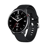 Smartwatch,Microwear Smart Watch Herren Damen mit Bluetooth-Anrufe Uhr,Wasserdicht Sportuhr Touch-Farbdisplay Fitness Armbanduhr,Schlafmonitor,für iOS