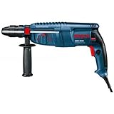 Bosch Bohrhammer GBH 2600 Professional blau Koffer, 3-teiliges Meisel- und Bohrer-S