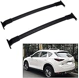 Für Mazda CX-5 CX5 2012-2020 Aluminiumlegierung Dachträger Relingträger Auto Dachträger Querstangen, Geeignet für Reisen und Camping