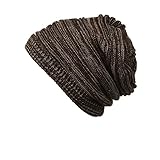 MINGCHE Beanies Mütze Wintermütze Herbst Damen Strickmütze Warme Beanie Draussen Sportmütze Outdoor-Hut Wollmütze Matrosenmütze Docker-Kappe Herren Damen Kopfbedeckung Kopfschmuck