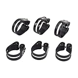 AIHONG Sattelrohrklemme mit Schnellverschluss Super Light 14g Carbon-Faser MTB Rennrad Sattelklemme Rohrschelle Glossy Full Carbon-Fahrrad-Sattelklemme Für Mountainbikes (Color : UD Matte 31.8mm)