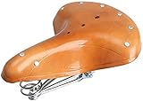 LIYUHOUZUONC Fahrradsattel Fahrradsitz, Fahrrad Rücksitz MTB PU-Leder Weiche Kissen Hinterer Rack Seat Universal Komfortables Ersatz Alt Stil Klassische F