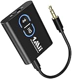 1mii Bluetooth Adapter 5.0 Transmitter Empfänger, 2-in-1 Bluetooth Sender Receiver, Dual-Verbindung mit APTX geringer Latenz, Bluetooth Audio Splitter für TV/Stereoanlag