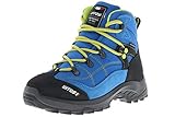 LYTOS Kinder Mädchen Jungen Wanderschuhe Trekkingschuhe Outdoor blau/grün, Größe:32, Farbe:B