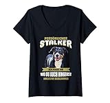 Damen Appenzeller Sennenhund - Appenzeller Sennenhund Hund T-Shirt mit V