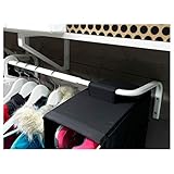 IKEA MULIG Kleiderstange 26x16 cm weiß