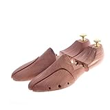 LMPWHP Schuhspanner Twin Tube Red Cedar Wood Verstellbarer Schuh Herren Schuhspanner Schuhsp