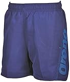 arena Fundamentals Logo Badeshorts für Jungen Pool und Meer, Badehose aus Weichem, Schnelltrocknendem Material, Boxer mit Innenslip aus N