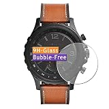 Vaxson 3 Stück 9H Panzerglasfolie, kompatibel mit FOSSIL Q Nate, Panzerglas Schutzfolie Displayschutzfolie Bildschirmschutz N