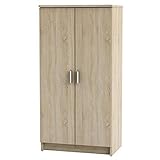 habeig Schuhschrank Kommode Schrank Holz Dielenschrank Schuhregal Flurschrank NEU (Braun) Kleiderschrank