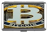 Hard Box Full Pack Zigarettenetui, Dollar Bitcoin Currency Halten Sie Ihre Visitenkarten saub