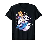 Lustiges, niedliches Tier, Katze, Einhorn, Panda, Wal, Geschenk T-S