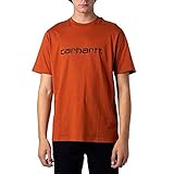 CARHARTT WIP Herren T-Shirt Koszulka Script i023803 Gr. S, Orang