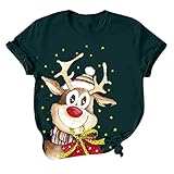 Weihnachten Kleidung Damen Herbst Rollkragenpullover mit Zopfmuster t Shirt lässig Damen edgywind Damen Pullover The Looser cordbluse Damen hemdjacke Damen lang Oberteile Damen Herbst t S