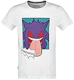 Pokémon Gengar - Pop Männer T-Shirt weiß XL