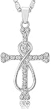 Halskette Christian Halskette Titan Jesus Kreuz Schriftzug Kragen Edelstahl Kreuz Schwarz Gebet Küken Anhäng