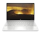 HP Envy 13-ba1756ng (13,3 Zoll / FHD IPS) Laptop (Intel Evo, Intel Core i5-1135G7, 8GB RAM 1TB SSD, Intel Iris Xe Grafik, Windows 10 Home, QWERTZ) silb