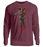 Arkham In Soviet Russia Steam Punks You! Motiv - Unisex Pullover -S-Burgundy