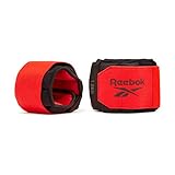 Reebok Unisex-Adult Flexlock Handgelenkgewichte, Schwarz, 1 kg