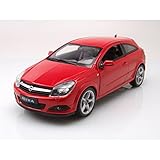 Welly Opel Astra H GTC 2005 rot Modellauto 12563 1:18