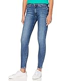 Tommy Jeans Damen Sylvia Hr Super Skny Ankle Jsmbs Hose, Blau (Jasper Mid Blau Stretch), W28/L32