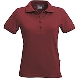 HAKRO Damen Polo-Shirt 'Classic' - 110 - weinrot - Größe: M