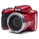 KODAK Pixpro AZ421 - Digitale Bridgekamera (16 MP, 42-facher optischer Zoom, HD-Video, 3'-LCD-Monitor) R