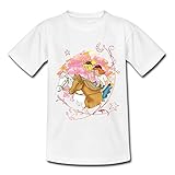 Spreadshirt Bibi Und Tina Wettreiten Im Wald Kinder T-Shirt, 122-128, Weiß