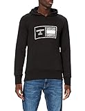 Superdry Mens Train CORE Hood Hooded Sweatshirt, Black, M
