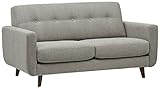 Amazon Marke - Rivet Sloane Modernes, getuftetes Sofa im Stil der 1950er Jahre, B 162 cm,