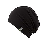 CHILLOUTS Erwachsene Longbeanie Acapulco Hat Beanie-Mütze, 10 Black, Einheitsgröß