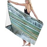 Mikrofaser Handtücher Badetuch,Wasserfall Nahaufnahme Bild Thailand Reisen Urlaub Thema,Pflegeleicht Badetuch,für Bad Dusche,74x37I