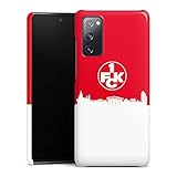DeinDesign Premium Case kompatibel mit Samsung Galaxy S20 FE Smartphone Handyhülle Hülle glänzend 1. FC Kaiserslautern Skyline 1. FC