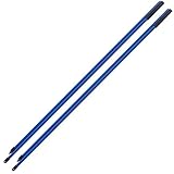 Golfübungsstifte Fiberglas Golf Alignment Sticks 2 Abschnitte Faltbare Golfrichtungsanzeige Rod Aid(Blau)