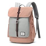 WindTook Rucksack Damen Schulrucksack Daypack Tagesrucksack mit USB Anschluss für 14 Zoll Laptop , Uni Büro Freizeit Arbeit Schule, 28 x16 x 37 cm, R