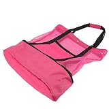 Omabeta Strandtasche, Strandtasche aus strapazierfähigem Stoff für den Strand(rot)