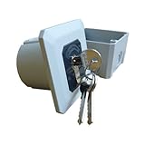 Rolladenschalter Schlüsselschalter AP/UP mit Tast- und Rastfunktion variable Aufputz / Unterp