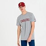 New Era NBA Cleveland Cavaliers Team Gray T-Shirt, Größe :M