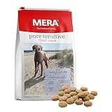 MERA Pure Sensitive Fresh Meat Adult Hering und Kartoffel Hundefutter – Trockenfutter für Hunde mit Einer Rezeptur ohne Getreide und 25% F