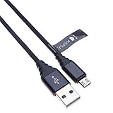 Micro USB Kabel Schnellladen Android-Ladegerät Geflochtenes Nylon-Netzkabel Kompatibel mit HTC One M8 / M9 / M7, A9, X9, Desire 530/625/630/825/830 Smartphone USB B-Hochgeschwindigkeitskabel (2 m)