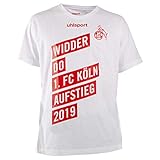 uhlsport 1. FC Köln Aufstiegs T-Shirt 2018/2019, Größe:L