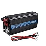 LLSS QWERTOUR Solar Wechselrichter 12V 220V 6000W/5000W USB LED Auto Modified Sinus Wave Spannungswandler Autoadapter Ladew