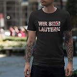 World of Football T-Shirt wir sind Kaiserslautern schwarz - XXL